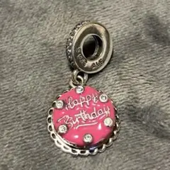 Pandora 誕生日　ピンク　シルバー　チャーム　パンドラのサムネイル