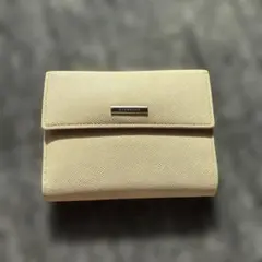 Burberry レディース財布 ベージュ　メンズ財布　バーバリー 【美品】