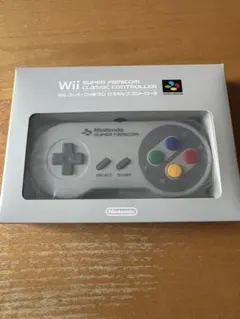 『新品未開封、非売品』　Wii　スーパーファミコンクラシックコントローラー