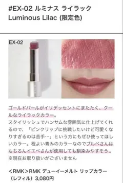 2025年最新】ルミナスライラック rmkの人気アイテム - メルカリ