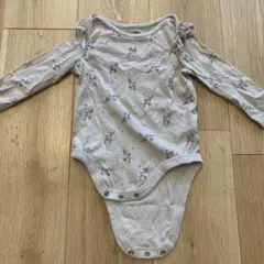 【美品】Baby GAP 長袖ロンパース 70cm 花柄 フリルが可愛い♡