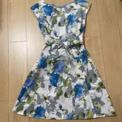 【美品】MERCURYDUO 2way花柄ワンピース