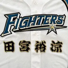 日本ハムファイターズ 刺繍ワッペン 田宮裕涼 　名前