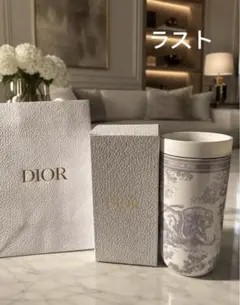 箱と紙袋付き新品DIOR タンブラー トワルドジュイ ノベルティ 【非売品 