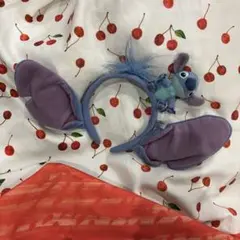 スティッチ　ディズニー　ぬいぐるみ　ディズニーランド　耳付き　カチューシャ