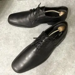 【texcyluxe】アシックス プレーントゥ ビジネスシューズ 27 冠婚葬祭