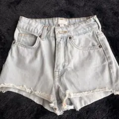 H&M デニムショートパンツ