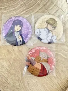 葬送のフリーレン　グリッター缶バッジ