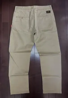 WTAPS KHAKI TROUSERS COTTON CHINO Lサイズのサムネイル