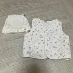 familiar ベビーベストと帽子セットのサムネイル