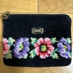 FEILER フェイラー ポーチ 花柄 アネモネ