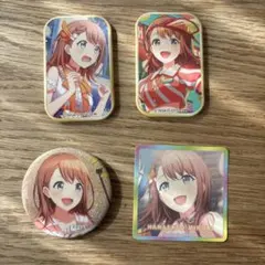 【値下げ】プロセカ 花里みのり セット売り 缶バッジ ステッカー