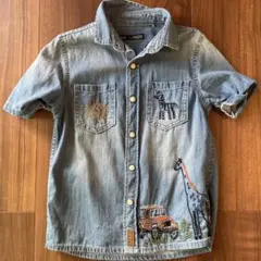 ♡next♡刺繍ダンガリーシャツ　オシャレ　100-110㎝　ZARA GAP