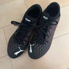 Puma スパイクシューズ ブラック/オレンジ　26センチ