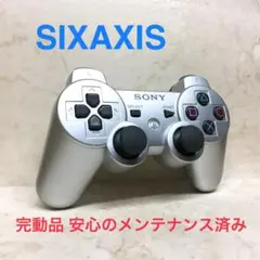 ●完動品●SONY PS3 コントローラー SIXAXIS サテンシルバー