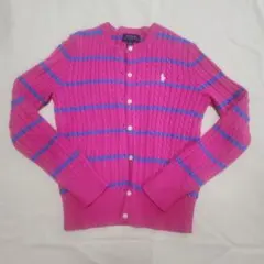 Polo Ralph Lauren ケーブルニットカーディガン M130～140