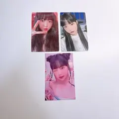 Lesserafim ウンチェ　トレカ　fearless