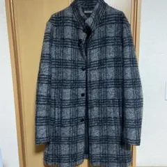 ZARA コート チェック