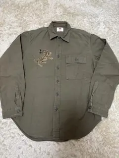 ポールスミス　RED EAR 刺繍トラデザイン長袖シャツ