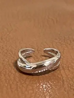 シルバー 925 メキシカンジュエリーヴィンテージツイストデザイン リング