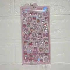 正規品　クーリア　ボンボンドロップシール　ももいろ　ボンボン　うさぎ