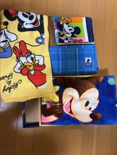 ディズニーキャラクタータオルセット