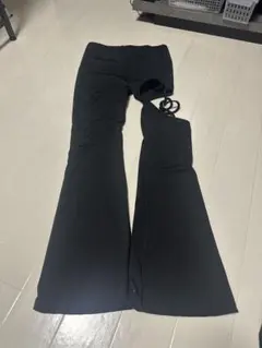 SHEIN ブラック フレアパンツ M