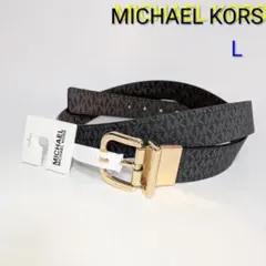 MICHAELKORS　MK総柄リバーシブル　ブラック/ブラウン　Lのサムネイル