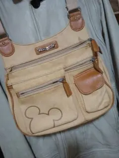 Disney・vintage ミッキーマウス キャンバス ショルダーバッグのサムネイル