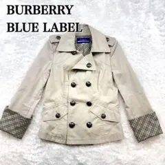 Burberryバーバリー ナポレオンウールジャケット タータンチェック 赤