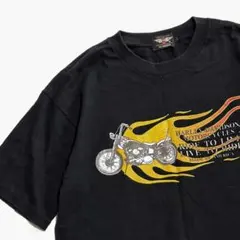☆80s〜90s☆ HARLEY-DAVIDSON/Tシャツ/HDC社製/日本製