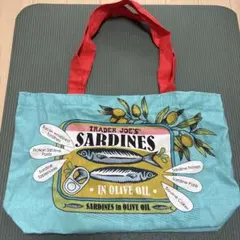 【一度使用】Trader Joe's サーディン エコバッグ