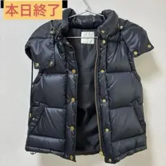 OUVRAGE CLASSE ブラック ダウンベスト