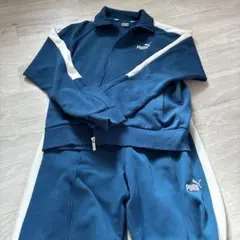 PUMA ダークブルー ジャージ上下セット L レディース
