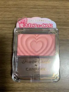 キャンメイク パウダーチークス P01パワフルピンクのサムネイル