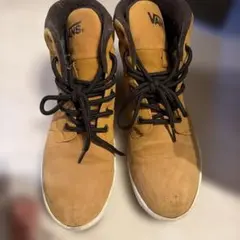 VANS V8101W HTH ブラウン ハイカットスニーカー