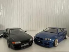 ホットウィールカスタム 日産 S14 シルビア フルエアロ ☆段リム