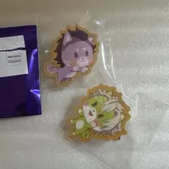 鬼滅の刃　バレンタイン&ホワイトデー クッキーバッジ 不死川実弥　玄弥