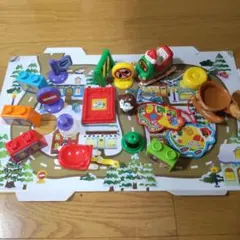 カラフルな知育玩具セット　クリスマス　advent caldendar