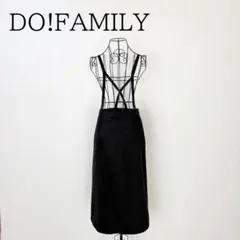 DO!FAMILY ドゥファミリィ サスペンダースカート 日本製 黒 Mのサムネイル