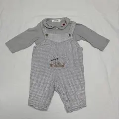 SLAP SLIP ロンパース　サロペットセット　70 ベビー服のサムネイル
