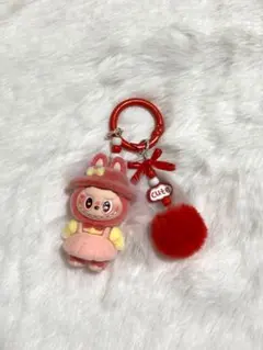 ラブブのぬいぐるみキーホルダー