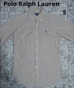 ●【値下げ不可】ポロラルフローレン 半袖 ボタンダウン シャツ【 S・イエロー】