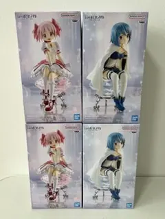 まどマギ [新編]叛逆の物語 鹿目まどか 美樹さやか　フィギュア　4個セット