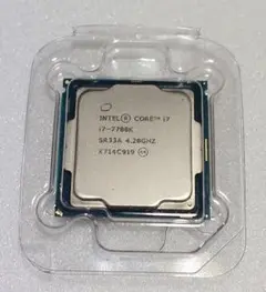 Intel Core i7-7700K CPU 【動作確認済】