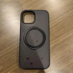 マグセーフ対応 黒いiPhoneケース【iPhone15】