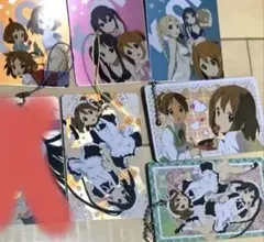 けいおん! メタリックキーホルダー6個＋おまけストラップ4個セット