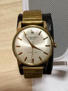 SEIKO CROWN Special 金メッキ 時計 14k gold