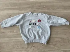familiar トレーナー 100cm グレー　スウェットのサムネイル