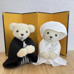 お値下げ中♪♪ 【 金屏風付き 】ウェルカムベア 結婚式・Wedding